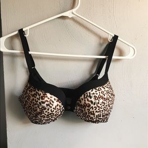 VS So Obsessed cheetah push up bra