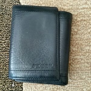 Fossil Leather Wallet Vintage