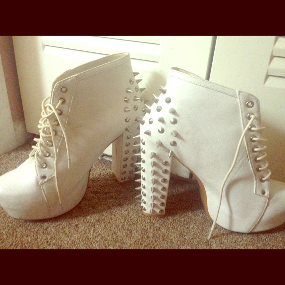 White booties