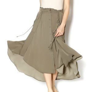 Free People Cargo Skirt