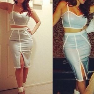 Faux leather! Cute. NWT