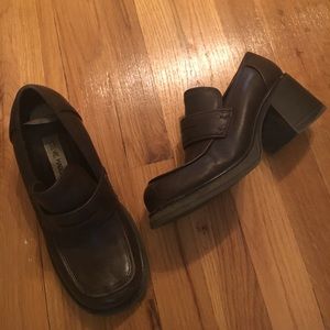Vintage Steve Madden Chunky Loafers