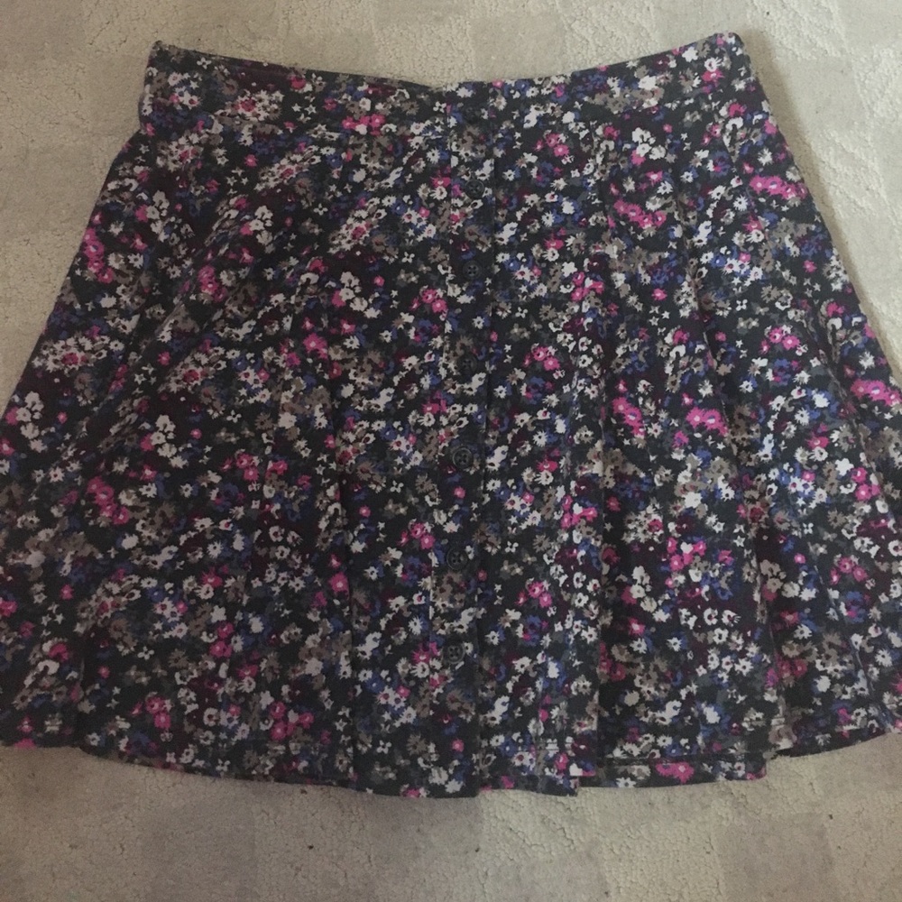 Floral American Eagle skater skirt