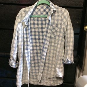 Button Down Checkered Shirt
