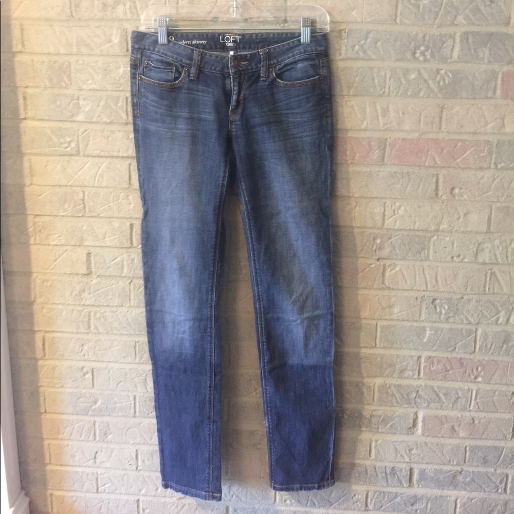 LOFT modern skinny jeans