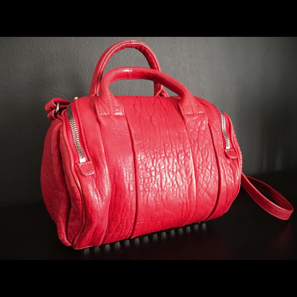 Alexander Wang Rockie in red leather