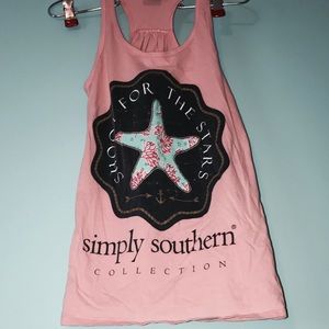 Pending trade!! Simply southern tank top