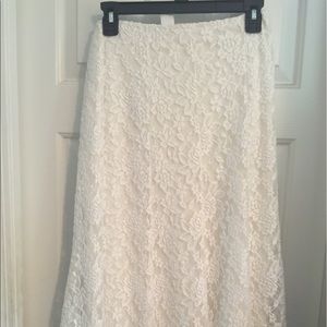 Ashley Blue Lace Skirt