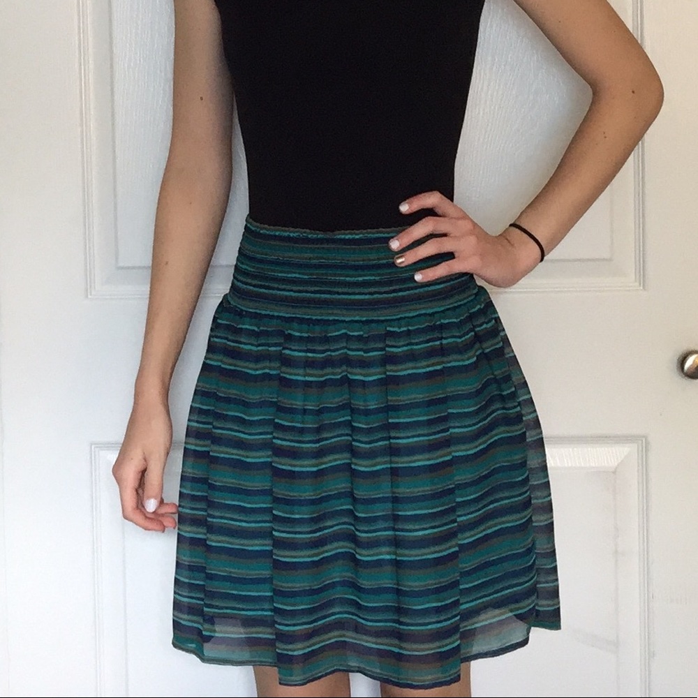 LAST CHANCE!! NWOT striped skirt