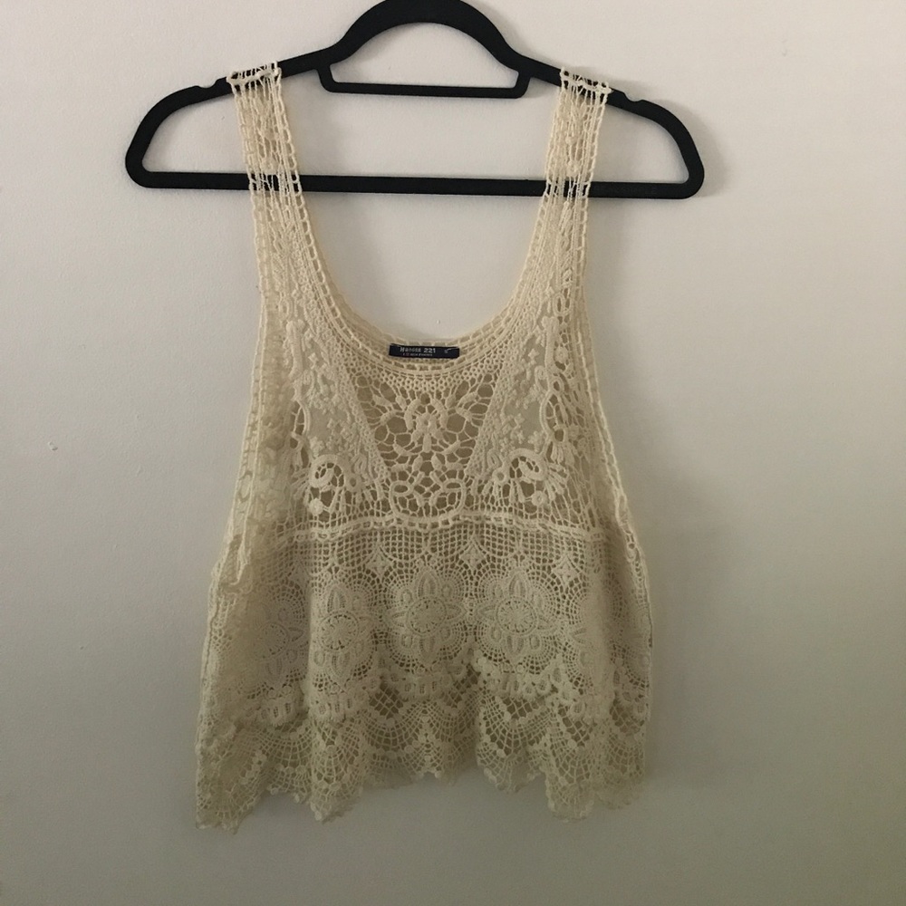 BEAUTIFUL crochet tank top
