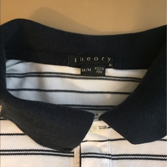 Theory Men's Polo Shirt - Picture 2 of 2