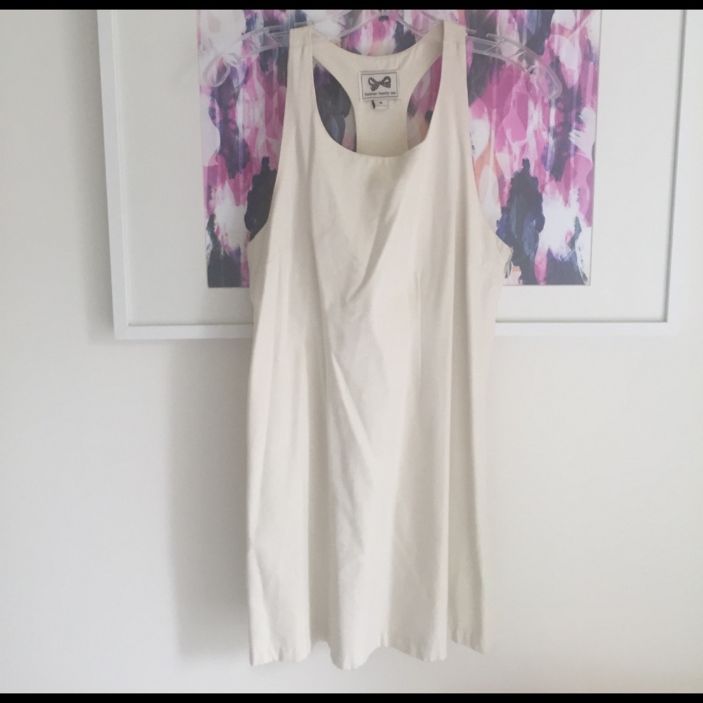 Forever 21 beige dress