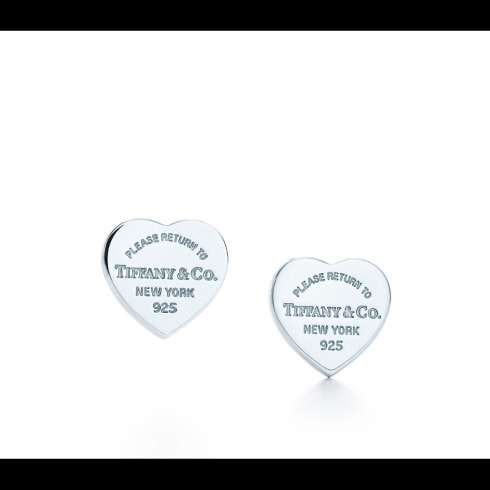 RETURN TO TIFFANY® MINI HEART TAG EARRINGS