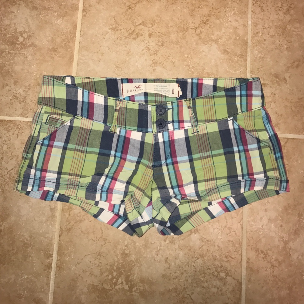 Hollister Plaid Shorts