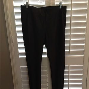 Hale Bob black leggings, size L