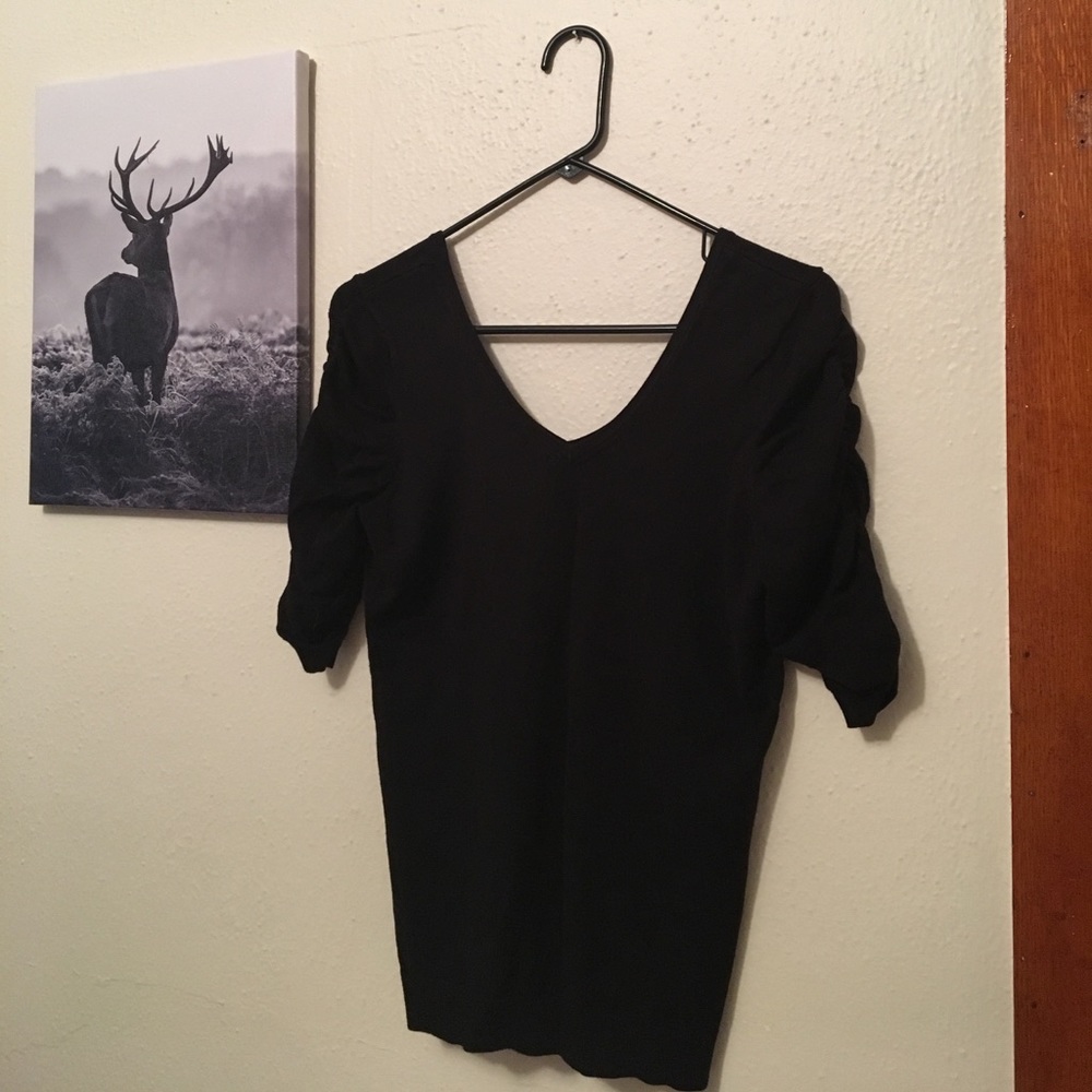 Sexy black sweater