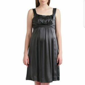 MOMO silk maternity dress