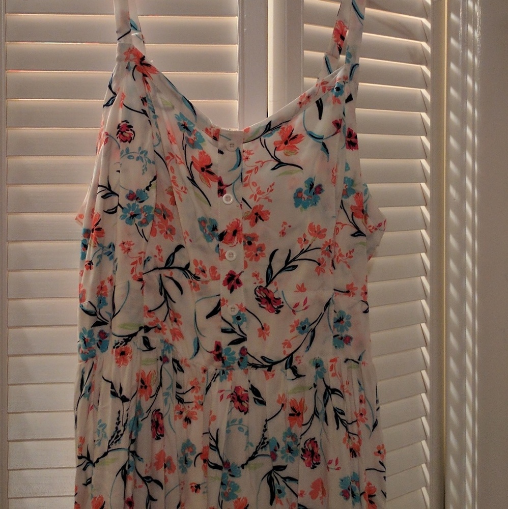 Hi-low summer dress