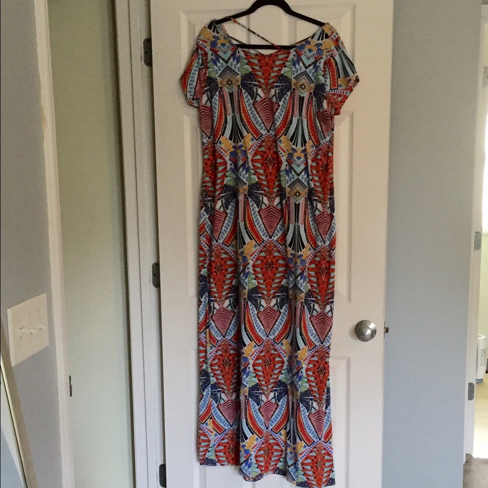 Aztec Maxi Dress