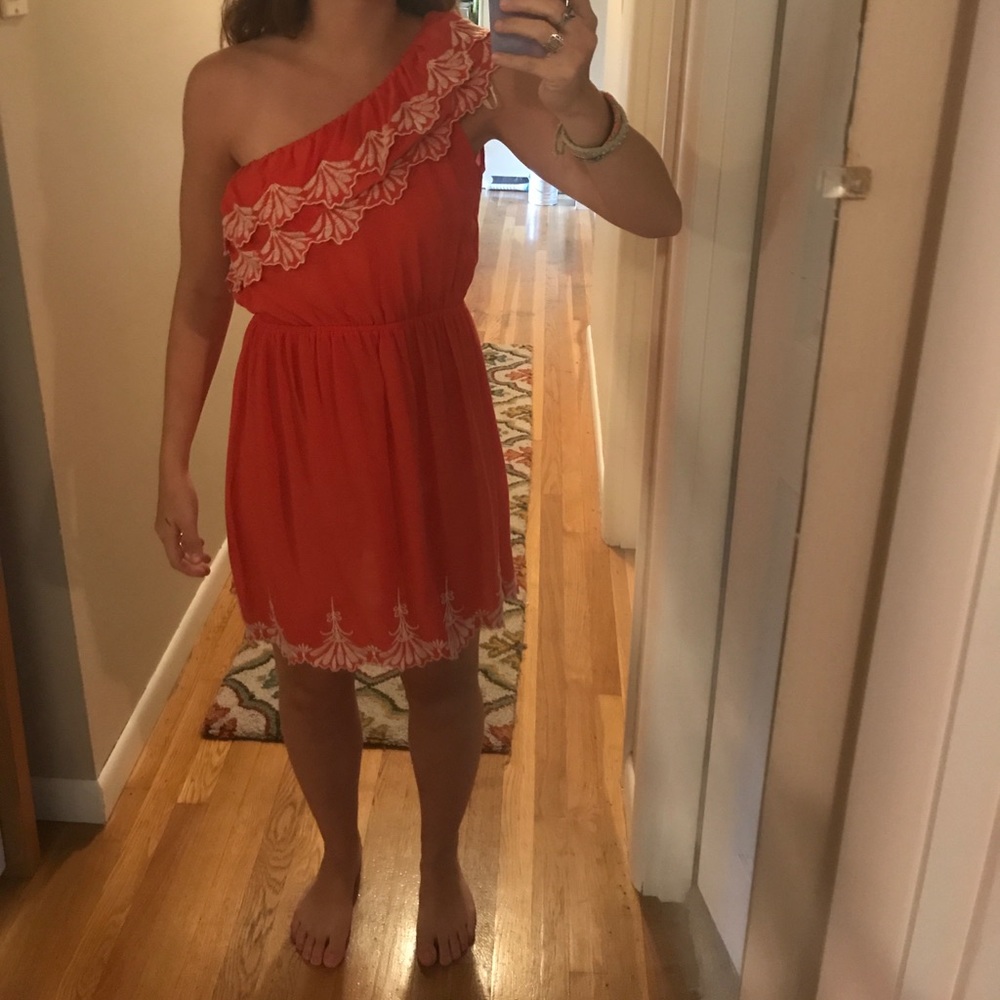 Off the shoulder dress