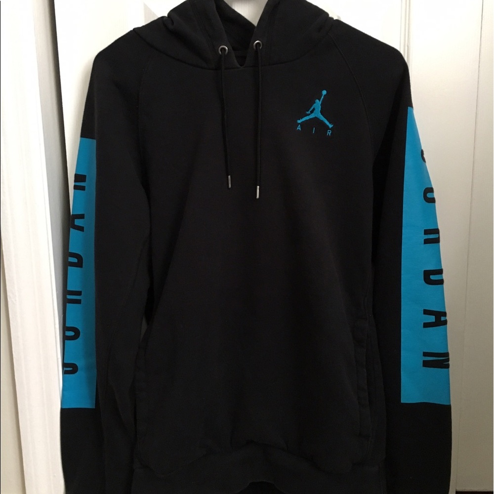 Jordan's hoodie