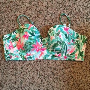 🌴 Tropical Bikini Swim Top // Old Navy