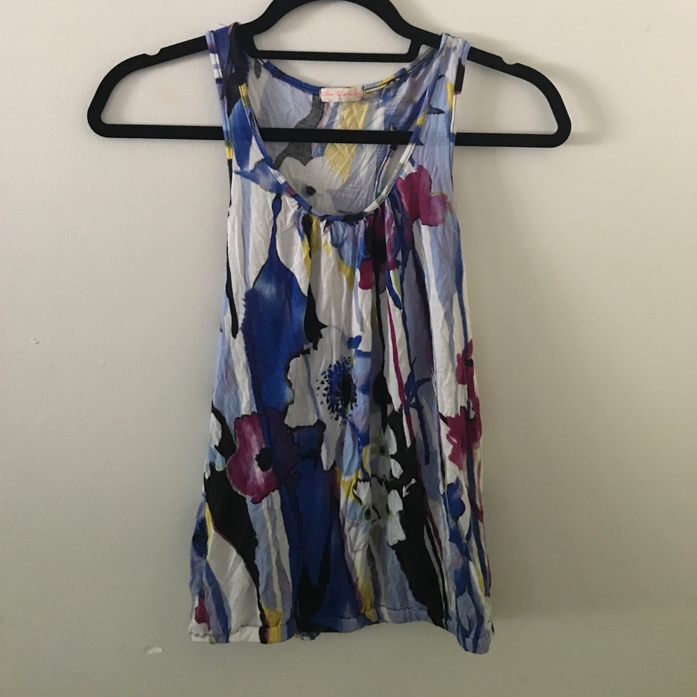 Floral tank top