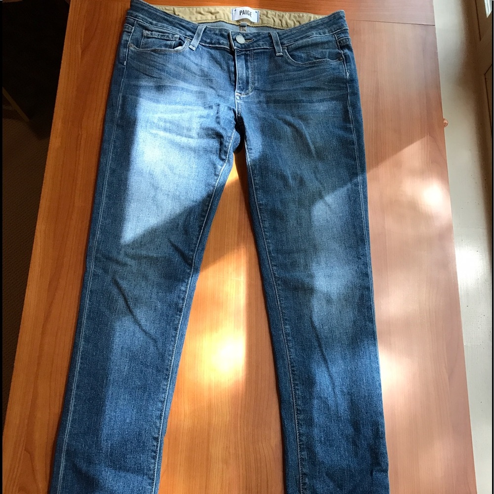 Paige Skinny Lightwash Jeans