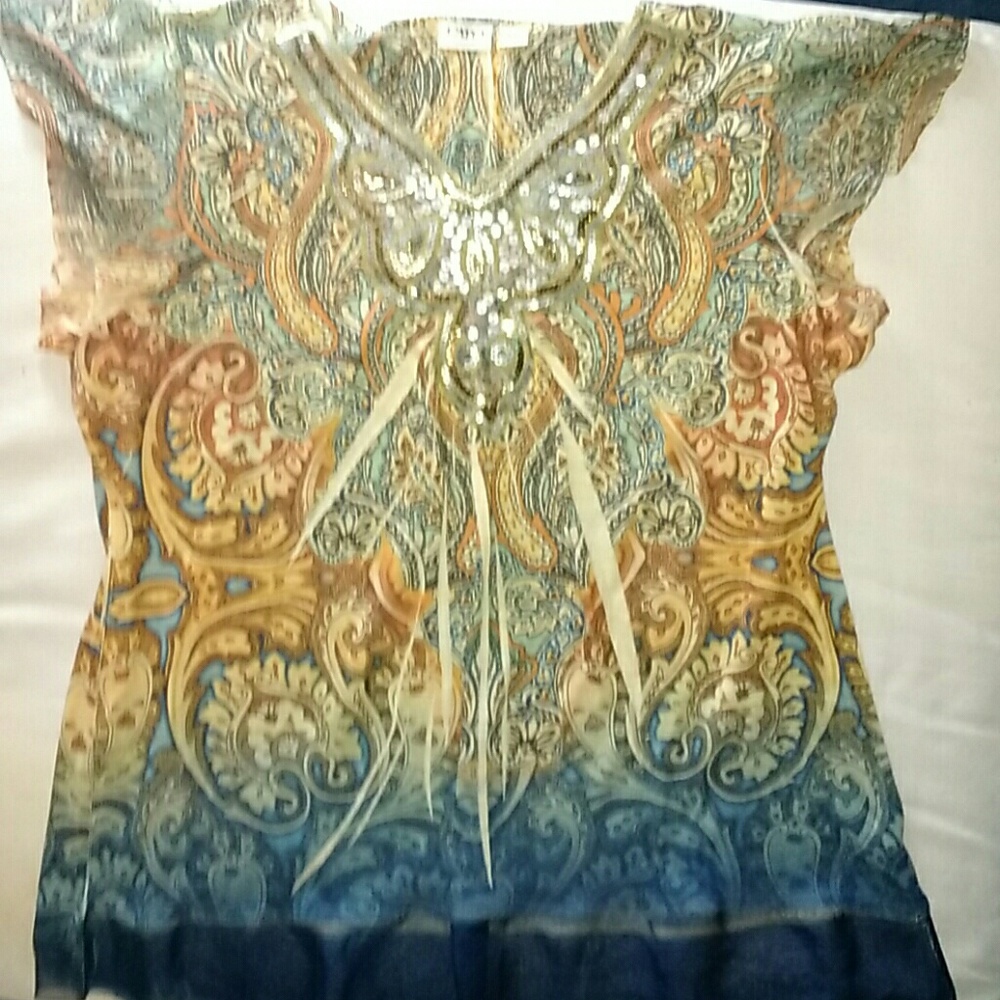 Cato sequined top