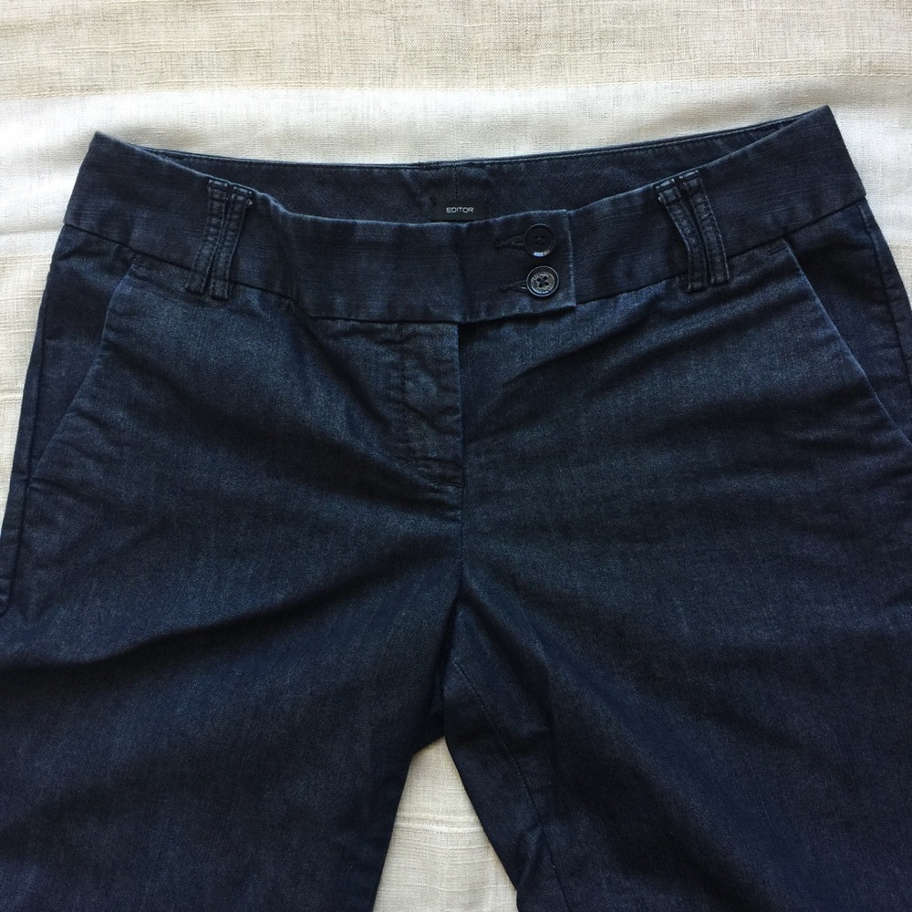 Express Editor Bootcut Jeans size 8R Double Button
