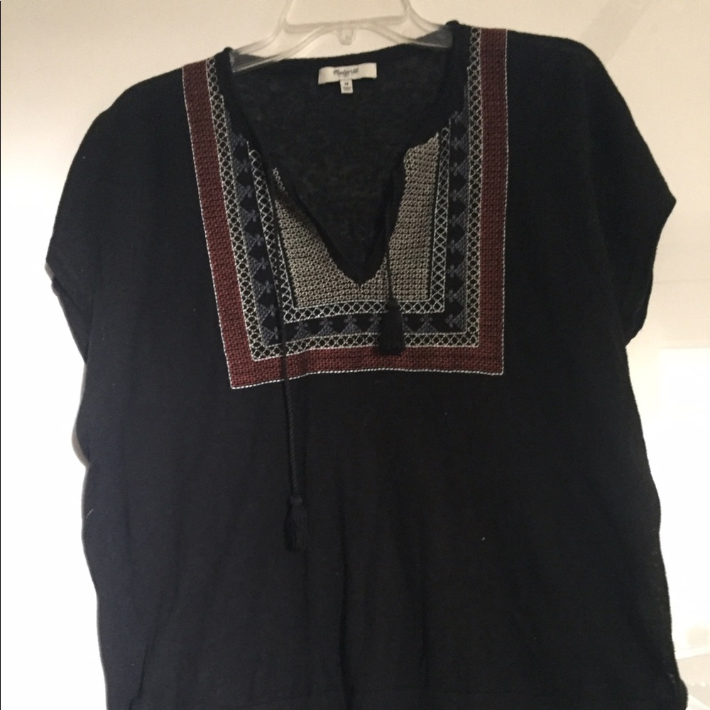 Madewell Embroidered Blouse