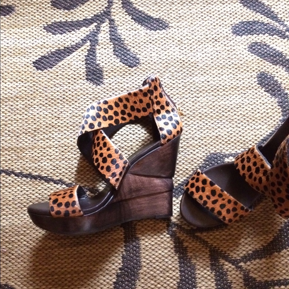 DVF wedge sandals