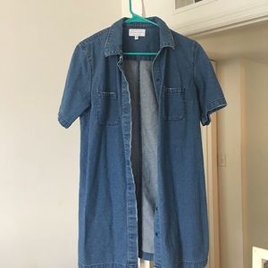 Body denim dress