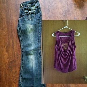***Cute Tank&Jeans Outfit***
