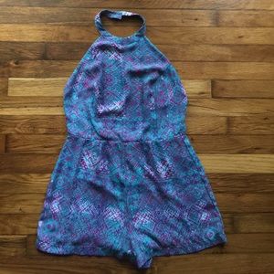 Backless Romper