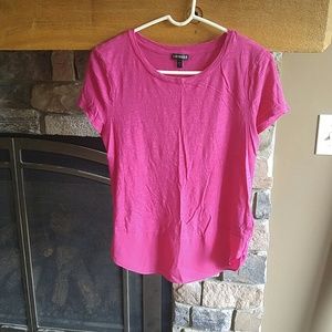 Express Bright pink t-shirt