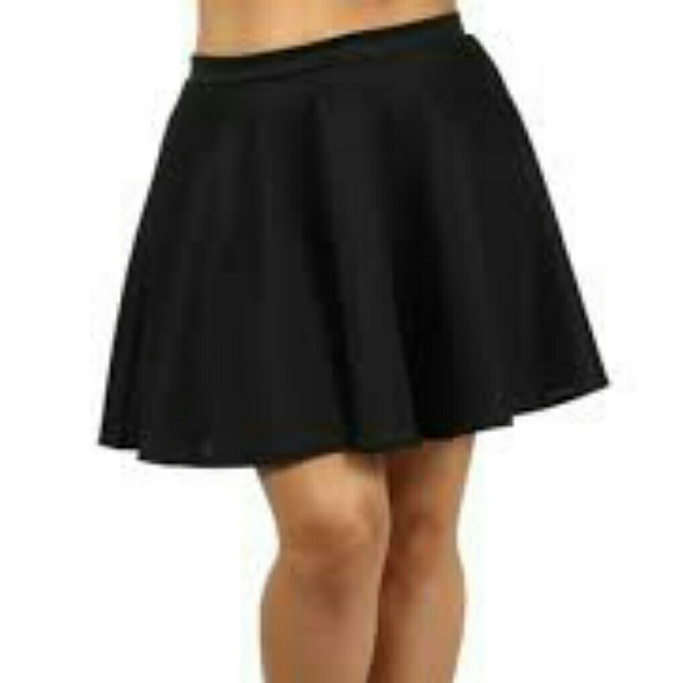 City Chic Pleated Skater Skirt