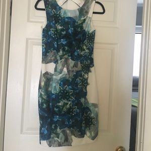 H&M diamond print sheath dress