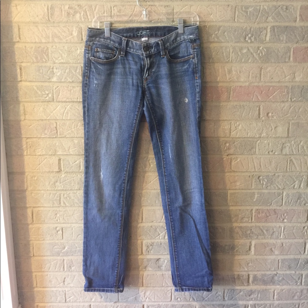 LOFT modern slim jeans