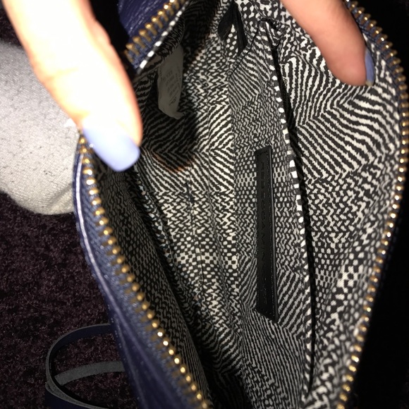 Navy, Rebecca Minkoff cross body bag - Picture 2 of 4