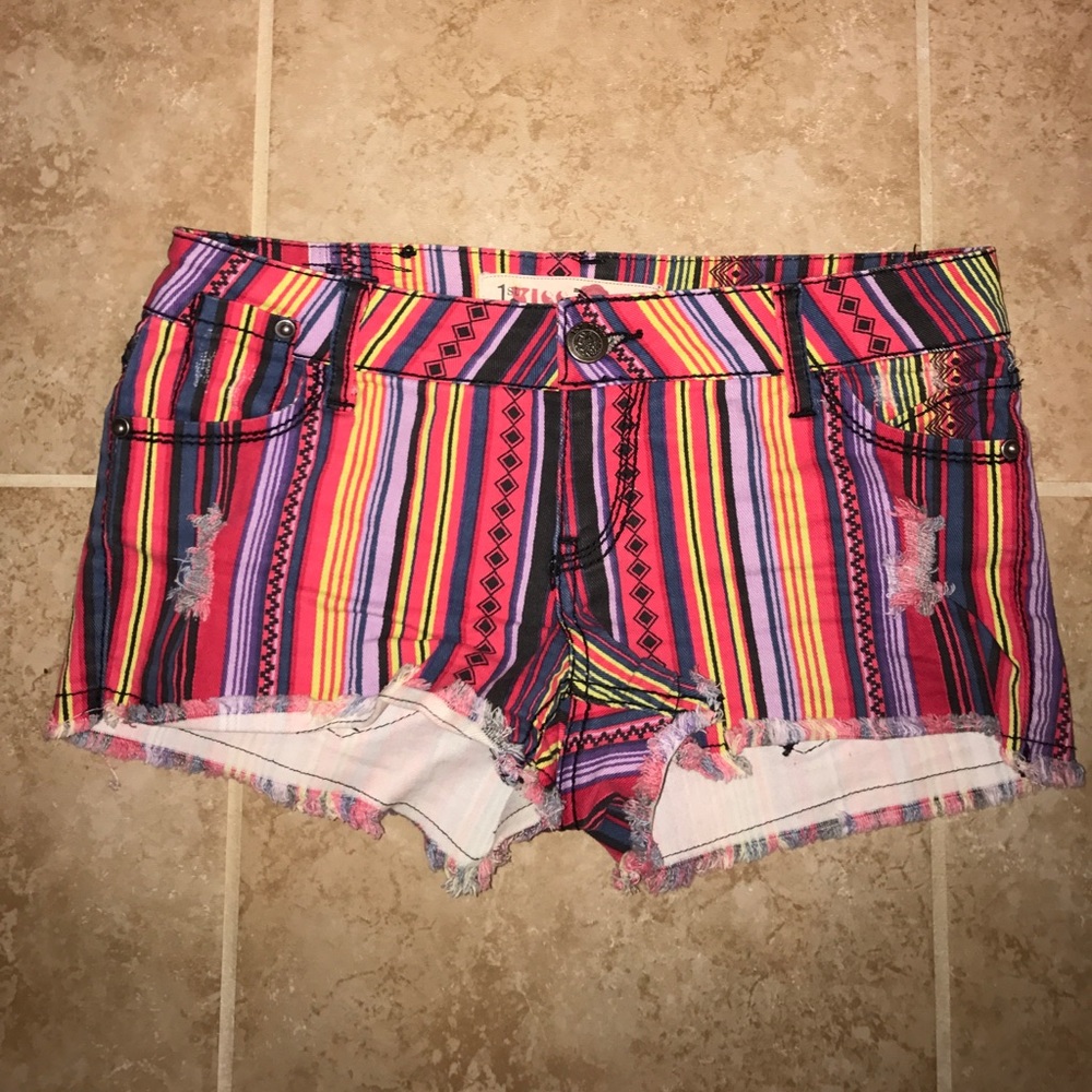Tribal print shorts