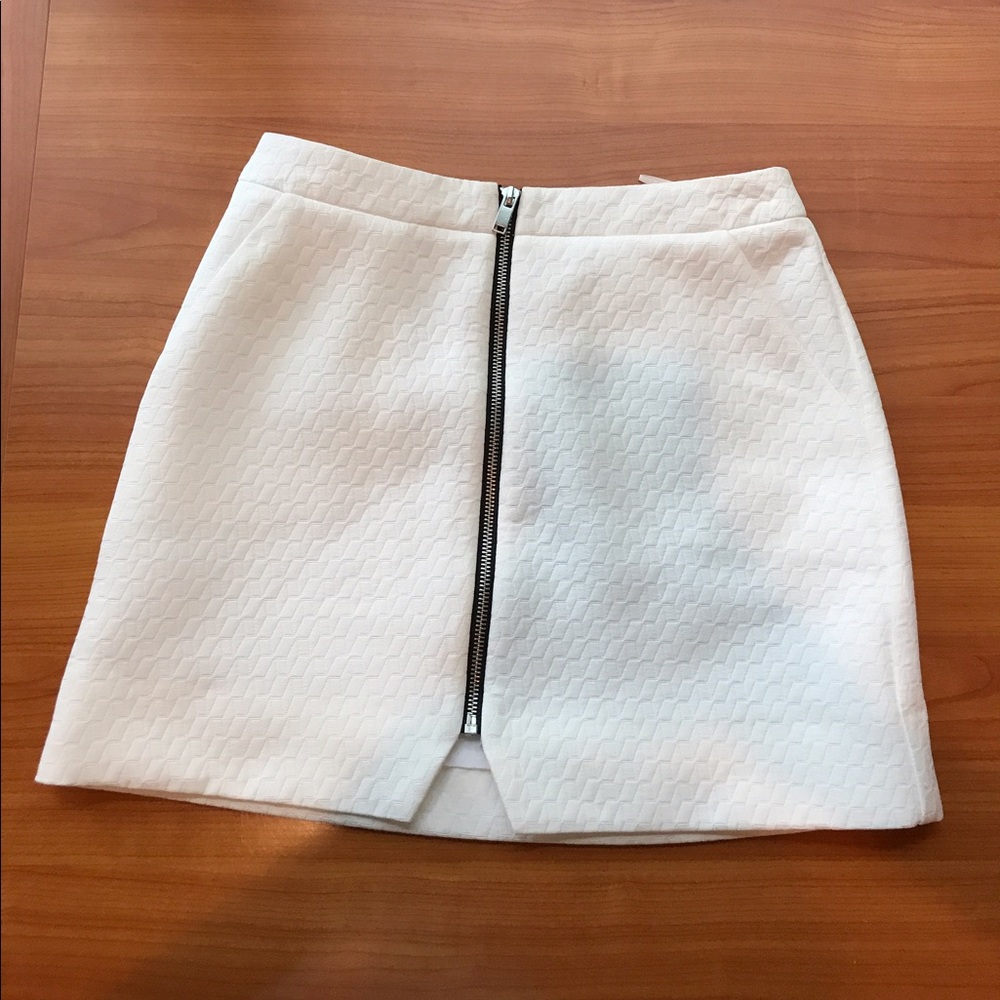 White Mini Skirt