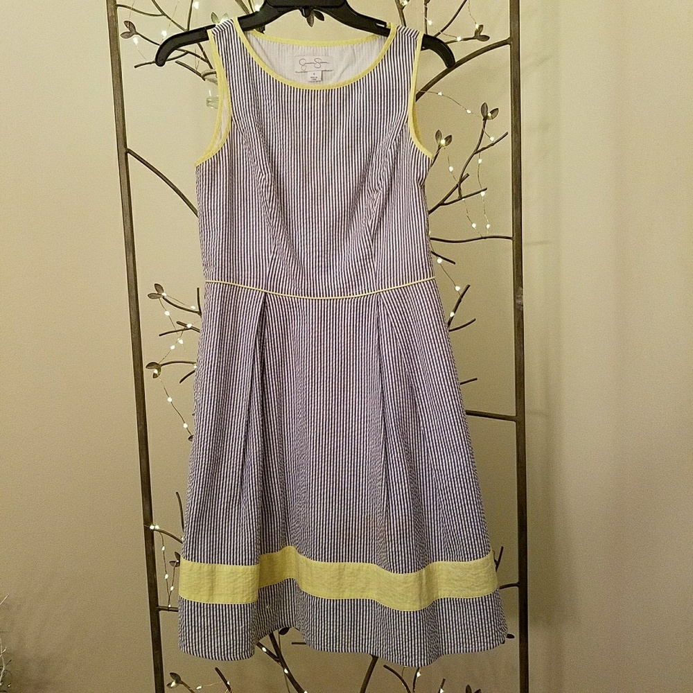 Jessica Simpson Seersucker Dress