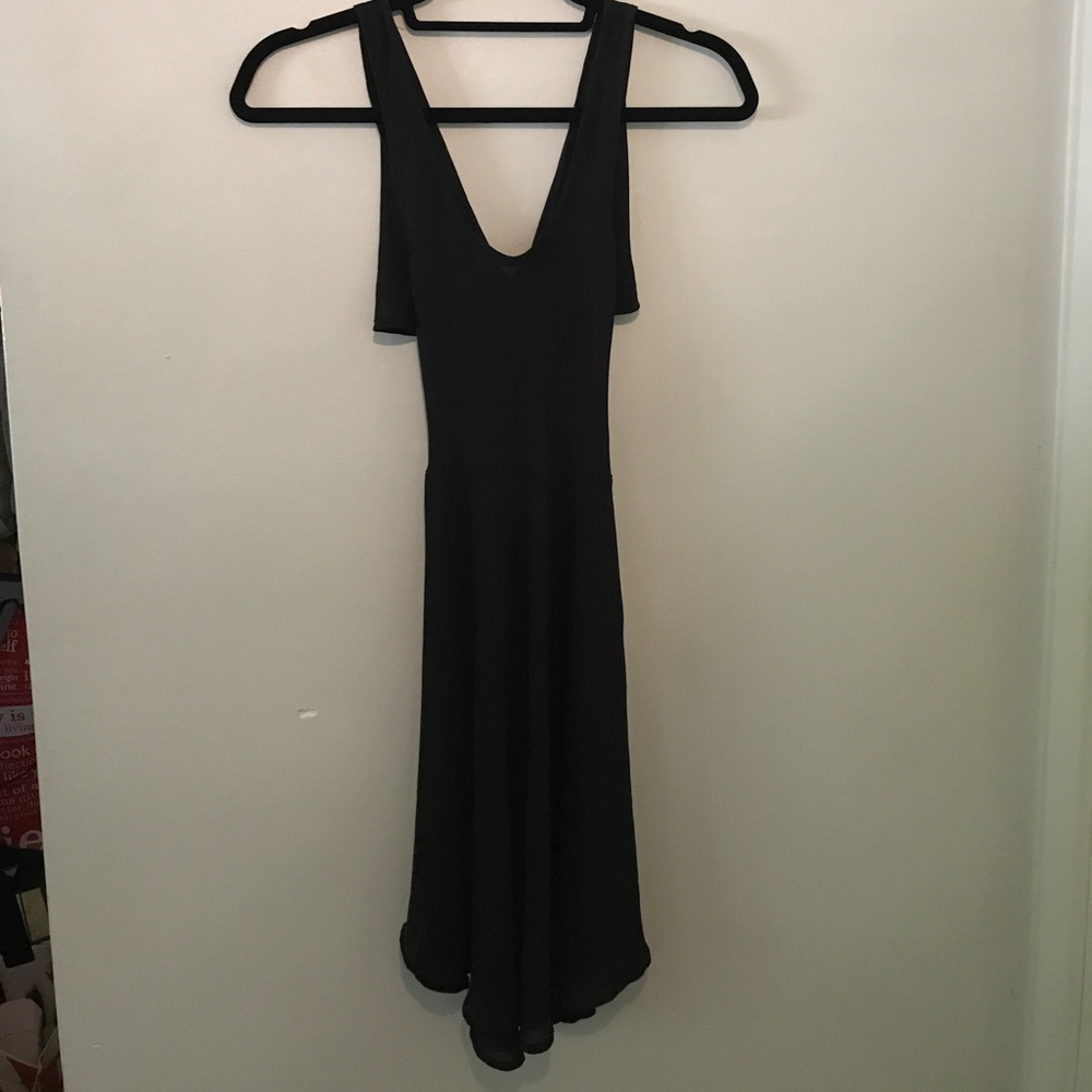 Beautiful sheer black mini dress