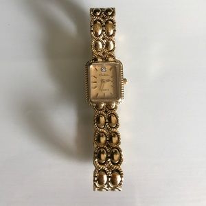 Vintage Bulova Ladies Watch Gold Plate