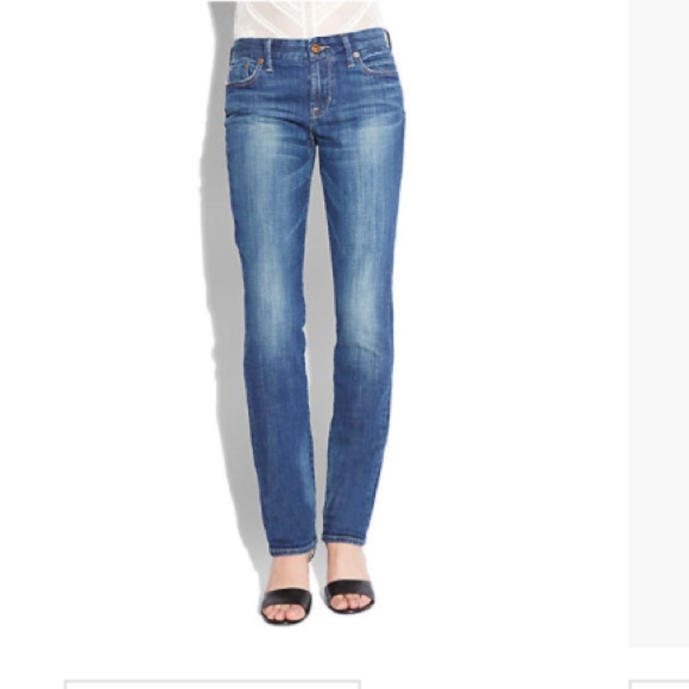 LUCKY BRAND CROPPED JEANS THE SWEET JEAN STRAIGHT
