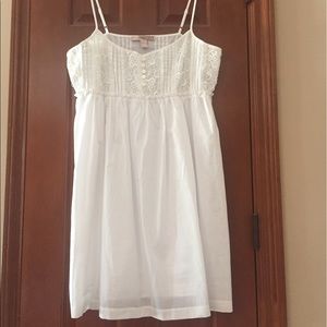 White summer dress
