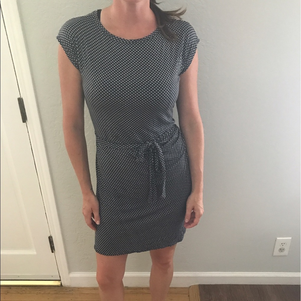 Avishag Arbel Maternity Grey & White Dress