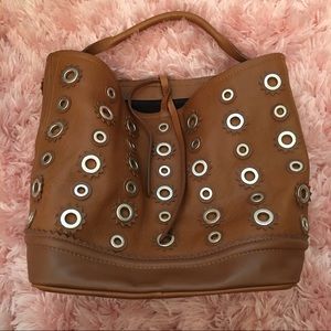 Leather Zara Bucket Bag