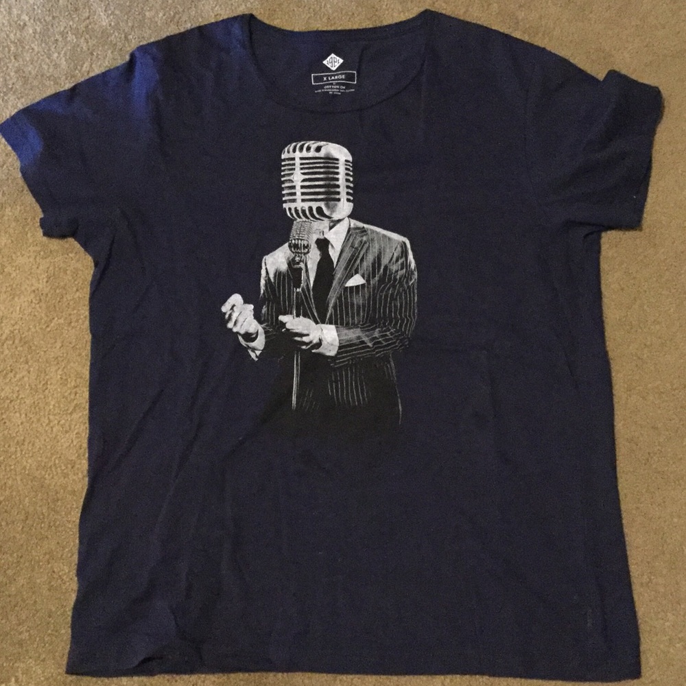 Microphone head T  shirt
